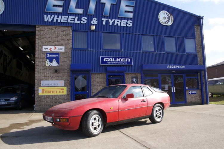 Porsche 924S Elite Porsche 924S at Elite Wheels and Tyres