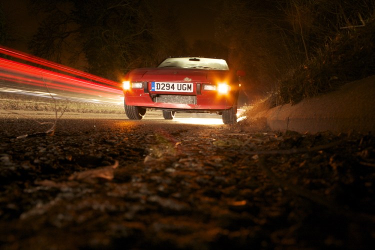 Porsche 924S Night Shot 1 Porsche 924S Night Shot 1