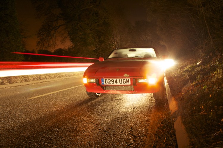 Porsche 924S Night Shot 2 Porsche 924S Night Shot 2