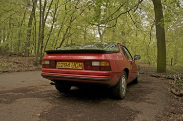 Porsche 924S Rear Porsche 924S Rear