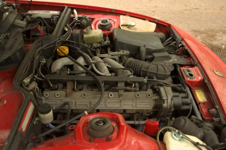 Porsche 924S Engine Bay Porsche 924S Engine Bay