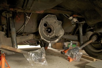 Porsche 924 S Rear Underside Porsche 924 S Rear Underside