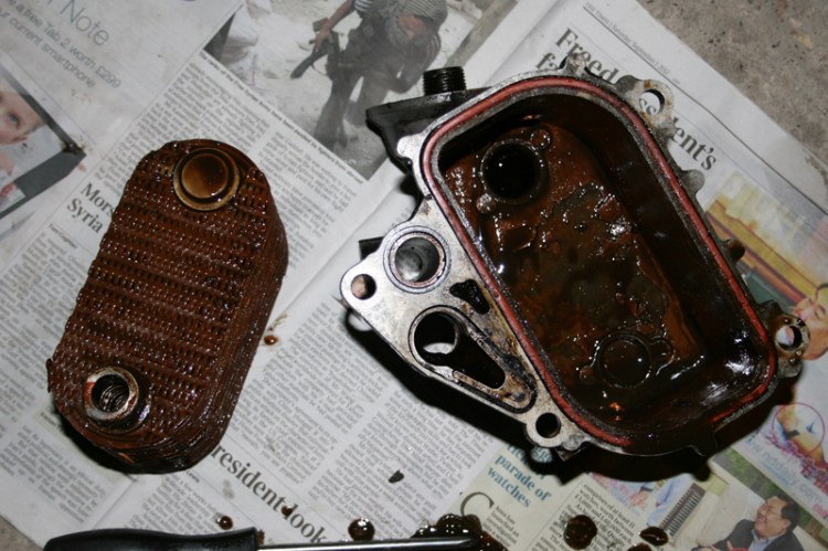 Porsche 924 S Oil Cooler